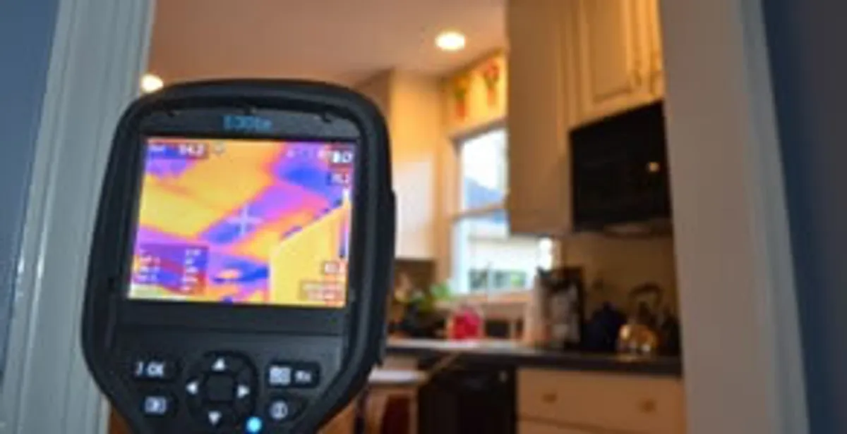 home energy audit service using thermal imaging to evaluate electrical efficiency inside a home in Fort Wayne, IN